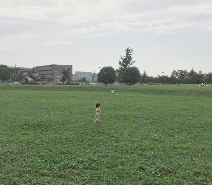 中川公園b地区は 駐車場から遊ぶスペースが近い かつしかパパ育児コミュニティ かつパパ